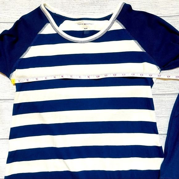 Tommy Hilfiger Long Sleeve Striped Shirt Dress | M - Picture 10 of 10